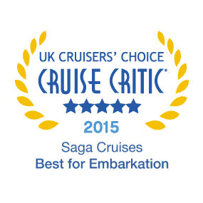 UK Cruiser's Choice Cruise Critic 2015 Winner Best for Embarkation